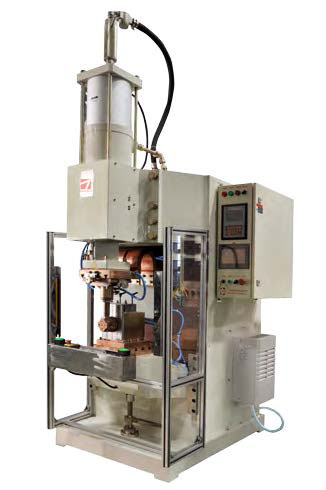 壓縮機殼體與密封接線柱凸焊機