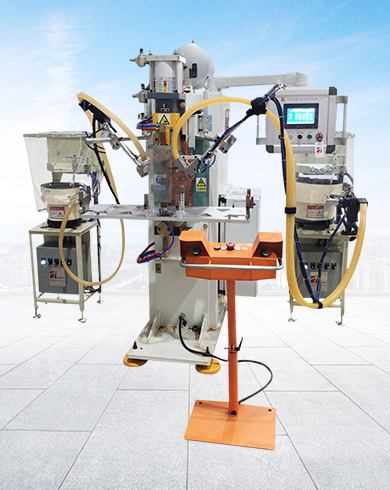 汽車(chē)底盤(pán)塔架中頻螺母自動(dòng)焊機(jī)