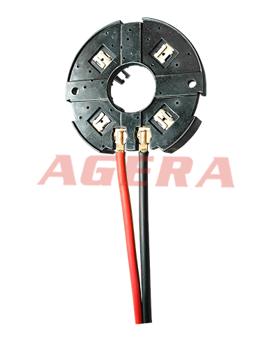 碳刷控制板接線端子點焊樣品