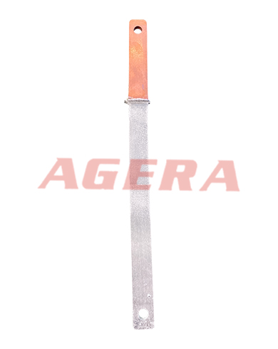 4x100mm銅鋁排對(duì)焊樣品